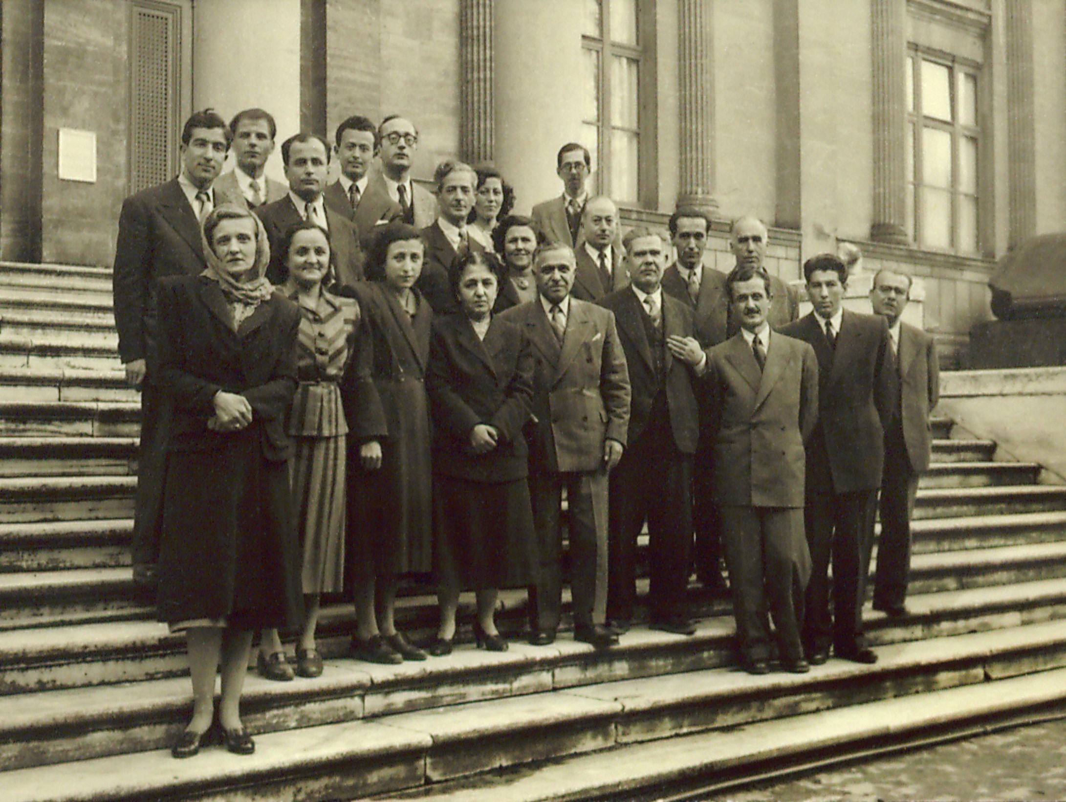 Aziz Ogan with İstanbul Archeology Museum staff